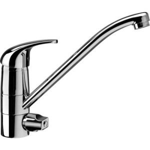 Nettuno Due Einloch-Spülenmischer mit schwenkbarem Auslauf  Cromo -  Paffoni ND 197CR RUBINETTERIA PAFFONI - 1
