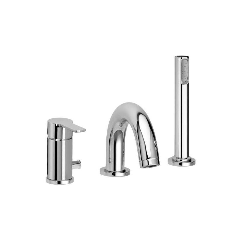 Red Rand-Badewannenmischer mit Umsteller  -  Paffoni RED 040LCR RUBINETTERIA PAFFONI - 1