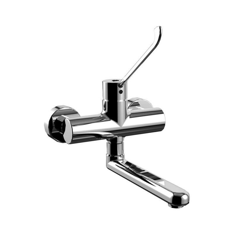 Red miscelatore lavello a muro   -  Paffoni RED 302CR RUBINETTERIA PAFFONI - 1