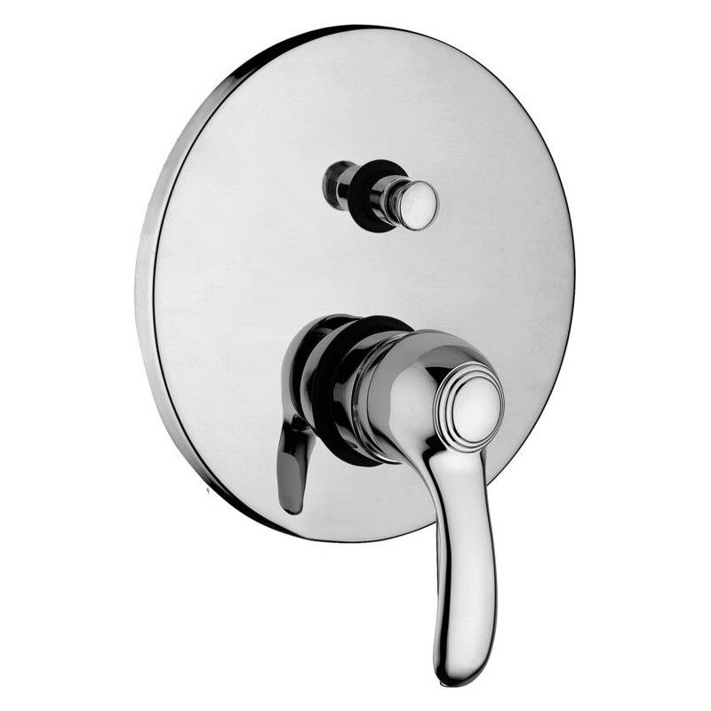 Flavia-Giorgia Built-in shower mixer 2 outlets Cromo -  Paffoni FA 015CR RUBINETTERIA PAFFONI - 1