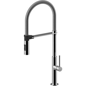 Chef Einloch-Spülenmischer mit schwenkbarem Auslauf  Cromo -  Paffoni CH 179CR RUBINETTERIA PAFFONI - 1