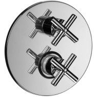 Quattro Termostatico miscelatore termostatico incasso doccia (2 uscite) Cromo -  Paffoni QTV 018CR RUBINETTERIA PAFFONI - 1