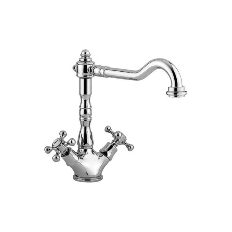 Belinda - Melissa One hole Sink Mxer with swivelling spout Cromo -  Paffoni FBLV 180CR RUBINETTERIA PAFFONI - 1