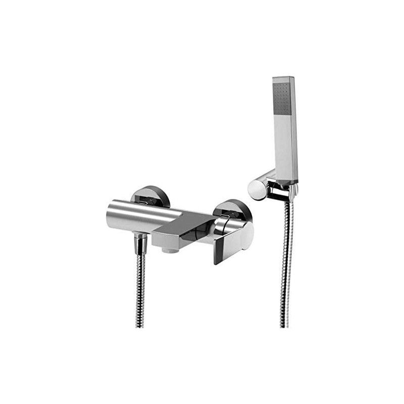 Tango Mélangeur bain  douche avec déviateur Cromo -  Paffoni TA026CR