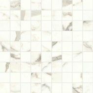 Marvel Shine Calacatta Prestigio 30x30 Mosaico  Lappato  - A424 Atlas Concorde CERAMICHE ATLAS CONCORDE - 1