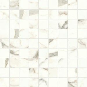 Marvel Shine Calacatta Prestigio 30x30 Mosaico   Matt - A414  Atlas Concorde CERAMICHE ATLAS CONCORDE - 1