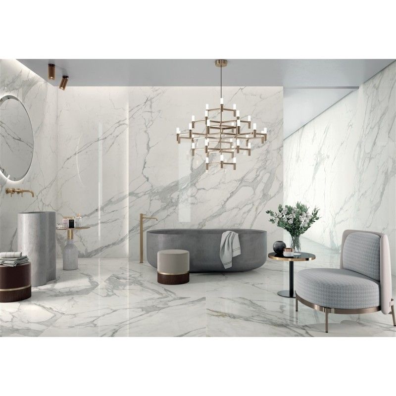 SLIMTECH SYNESTESIA PURE STATUARIO POLI 60X120 6mm  - Lea Ceramiche LSXS5X3 LEA CERAMICHE - 1