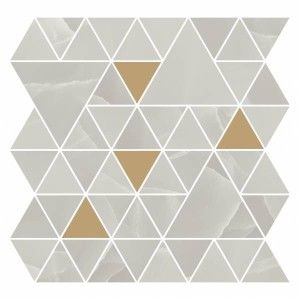 PRESTIGIO ONYX GREY Mosaik T Glaenzed Rektifiziert  30x30 - REFIN NZ92 REFIN - 1