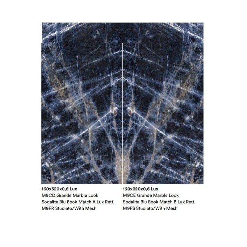 GRANDE MARBLE LOOK A SODALI A LUX Rektifiziert 160X320 cm - Marazzi M9CD MARAZZI  - 1