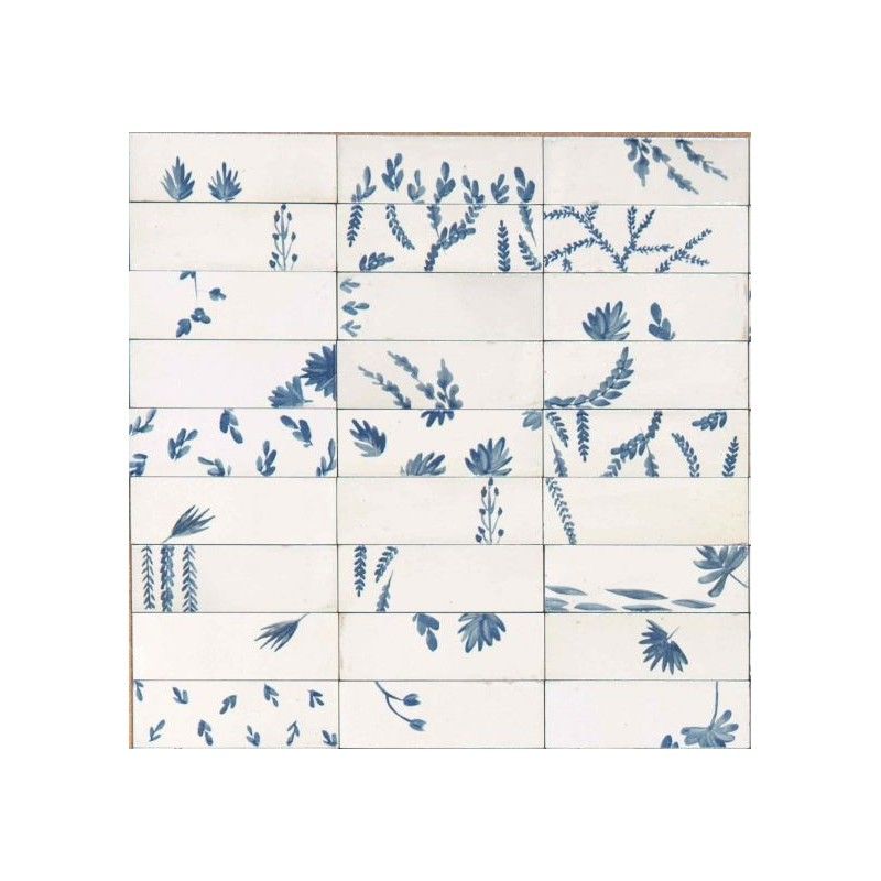 RICE BIANCO LEAF LUX Decoration 5X15 cm - Marazzi M96T MARAZZI  - 1