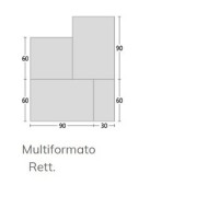 TERME  3 FORMATS MODULE STORM 20MM 60X90 - NOVABELL TRMM233 NOVABELL - 1