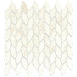 MARVEL SHINE Marvel Calacatta Delicato Mosaique  Twist 30,5x30,5 Silk - Atlas Concorde A4WO CERAMICHE ATLAS CONCORDE - 1