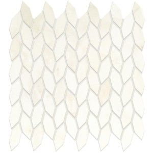 MARVEL SHINE Marvel Calacatta Delicato Mosaique  Twist 30,5x30,5 Shiny - Atlas Concorde A4WK CERAMICHE ATLAS CONCORDE - 1
