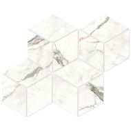 MARVEL SHINE Marvel Statuario Supremo Mosaik   Hexagon 30x35 Matt - Atlas Concorde A419 CERAMICHE ATLAS CONCORDE - 1
