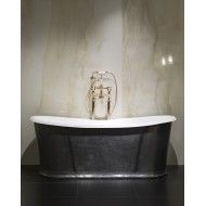 Camelot Baignoire en fonte sans les trous 182LxH70,5xD81 DEVON&DEVON - 1