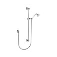 Schiene mit Handbrause, flexiblem Schlauch und Wasseranschluss H78.2 - Chrom DEVON&DEVON - 1