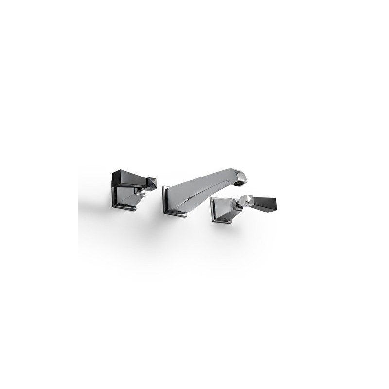 Vip Time Wandduschsatz - Hebel aus Messing mit Schwarz Glänzeder Oberfläche (pvd) DEVON&DEVON - 1