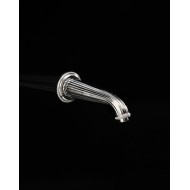 King Excelsior Bec verseur simple mural pour vasque ou baignoire  - Chrome DEVON&DEVON - 1