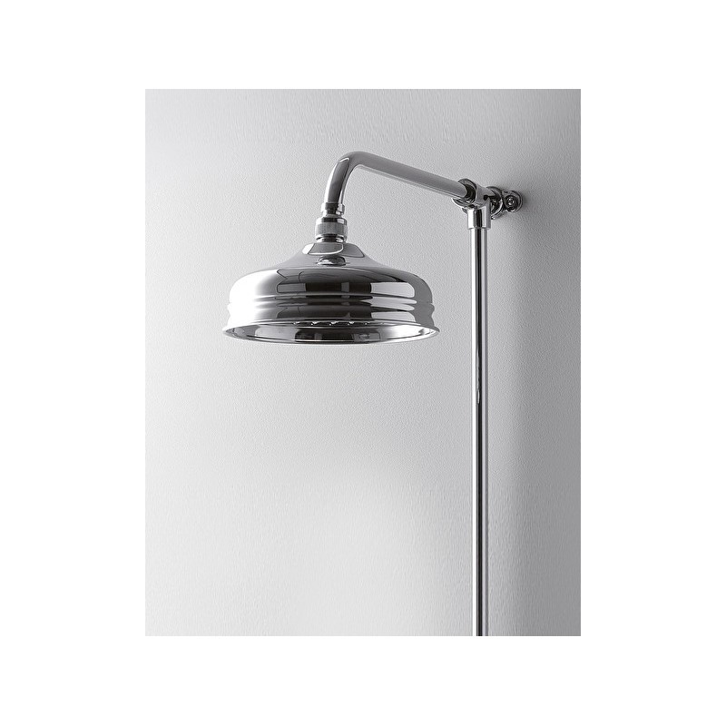 Shower Roses and Arms Shower Rose  (cm 13) L13xH104,9xD55,9 - Chrome DEVON&DEVON - 1