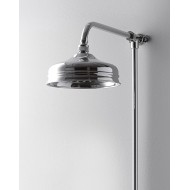 Shower Roses and Arms Shower Rose  (cm 13) L13xH104,9xD55,9 - Chrome DEVON&DEVON - 1