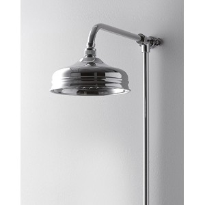 Shower Roses and Arms Pomme de douche avec Disque Anticalcaire L20xH104,9xD59,4 - Chrome DEVON&DEVON - 1