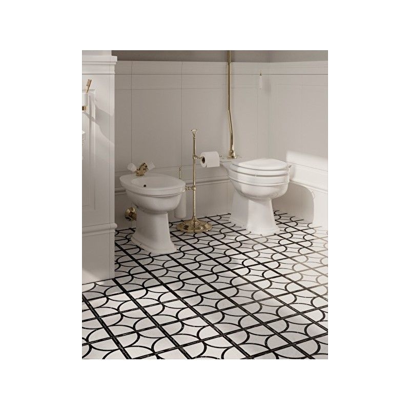 Rose Collection Bidet avec evacuation externe 1-3 Trou  L35xH37,5xD53 DEVON&DEVON - 1