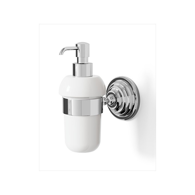 Diamond Dispencer Porte Savon L7,6xH17,2xD14,1 avec Finitions Nickel Poli DEVON&DEVON - 1