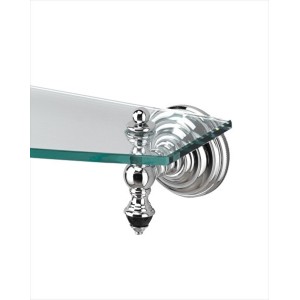 Black Diamond Mensola in cristallo L60xH10xD18,5 con finitura Cromo DEVON&DEVON - 1