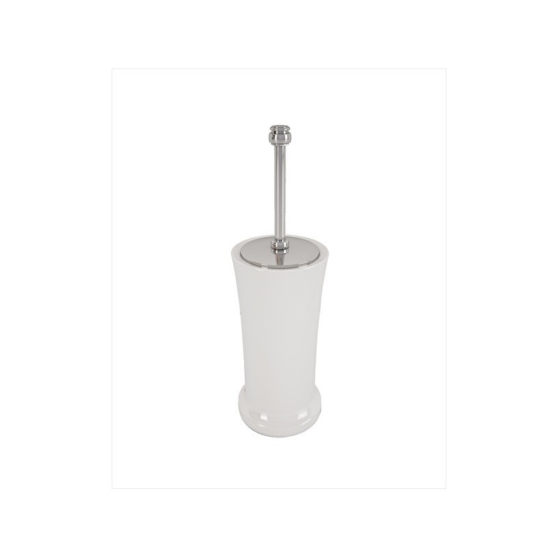 First Class Toilet brush holder L13xH41,5xD13 with Chrome finish DEVON&DEVON - 1