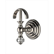 Gemstone Porte Manteau L7,6xH12,5xD8,5 avec Finitions Nickel Poli DEVON&DEVON - 1