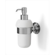 New York Soap dispenser L7,6xH17,2xD11,8 with Chrome finish DEVON&DEVON - 1