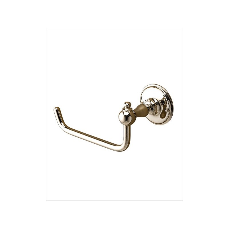 Old Navy Toilet roll holder L17,7xH10,2xD7,8 with Light Gold finish DEVON&DEVON - 1