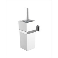 Time Portascopino con sostegno L11,5xH38,1xD18,2 con finitura Cromo DEVON&DEVON - 1