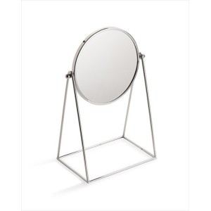 Waltz Tilting countertop magnifying mirror L22,2xH34,3xD14 with Chrome finish DEVON&DEVON - 1