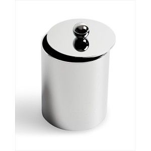 Waltz Objekttraeger mit Deckel cm8xH12 mit Finitur Chrom DEVON&DEVON - 1