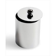 Waltzm Porte Objets avec Couvercle cm8xH12 avec Finitions Chrome DEVON&DEVON - 1