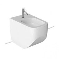 NEXT OPEN BIDET BACK TO WALL  one Hole  PURE FIX ANTRACITE 360x560 Hatria 