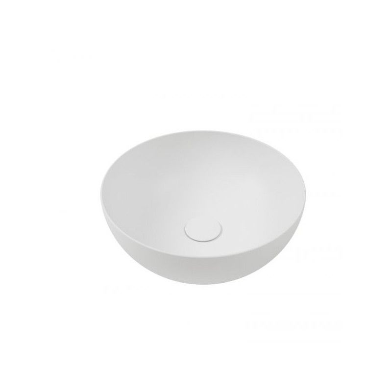 HAPPY HOUR SLIM  Lavabo appoggio 06:00 S _senza fori senza troppopieno 40x40  HATRIA