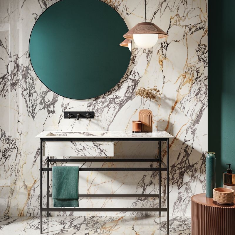 SUPREME TREASURE CORCHIA GOLD NATURAL RECTIFIED 120X120 - FLAVIKER PF60009060 FLAVIKER - 1