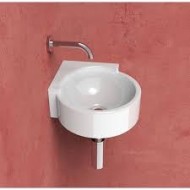 MINI TWINSET CM 30 ANGOLO BIANCO - Ceramica Flaminia 5060 CERAMICA FLAMINIA - 1