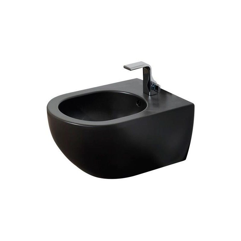 MINIAPP BIDET WALL-HUNG CARBONE  - Ceramica Flaminia 