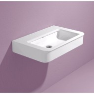WASHBASIN MADRE 75 COUNTERTOP WALL HUNG OR ON PEDESTAL WHITE   - Ceramica Flaminia 