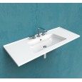 BLOOM CONSOLLE 120 SUSPENDU BLANC   - Ceramica Flaminia 
