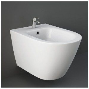 Bidet suspendu monotrou RESORT 52x36x32cm PROTEK HIDDEN FIXINGS Rak Ceramics
