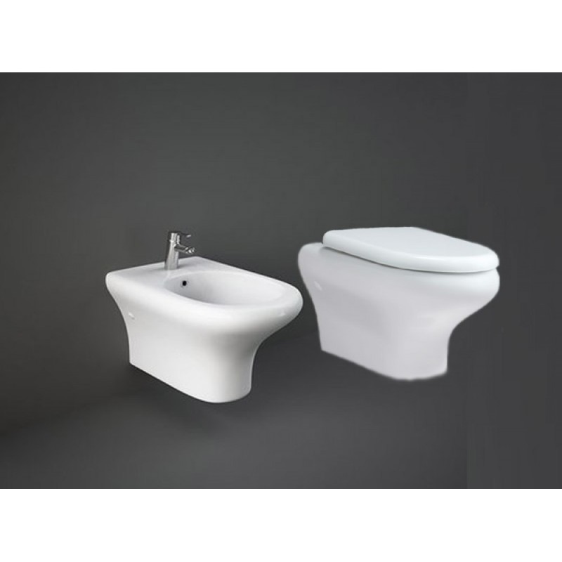 WC suspendu sans bride COMPACT PROTEK 52,5X36,5X34 cm  Rak Ceramics
