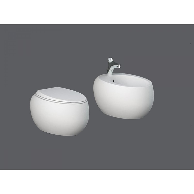 Bidet suspendu monotrou fixations cachées incluses CLOUD  Rak Ceramics