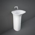Free Standing Wash Basin Sensation   White  Rak Ceramics