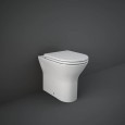 WC suspendu RIMLESS blanc mat 52x36x32 cm + COUVERCLE WC FEELING   Rak Ceramics