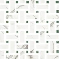 MARMOREA INTENSA BIANCO LUCE Mosaico Weave - Ceramica Fioranese M51MS2L FIORANESE CERAMICHE - 1