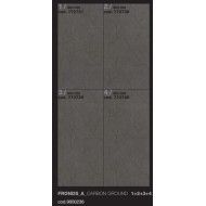 EARTHTECH/ DECORS COMFORT   FRONDS A1 CARBON GROUND   6MM 60X120  REKTIFIZIERT  - Floor Gres 772737 FLORIM ARCHITECTURAL DESIGN 